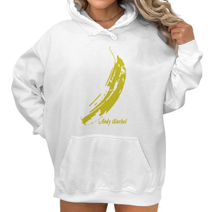 Andy Warhol Banana - Womens Bamboo Performance Tank By All Sport Women Hoodie