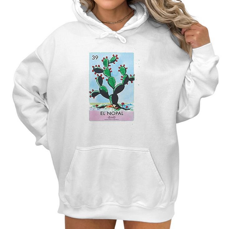 El Nopal Cactus Women Hoodie