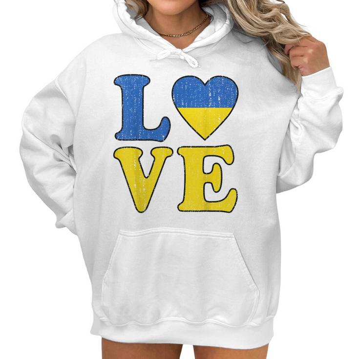 Love Support Ukraine I Stand With Ukraine Ukrainian Flag  Men Women T-Shirt Graphic Print Casual Unisex Tee Women Hoodie