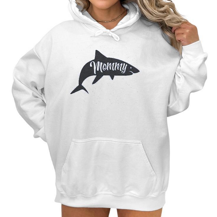 Mommy Shark Mom Gift Mothers Day Women Hoodie