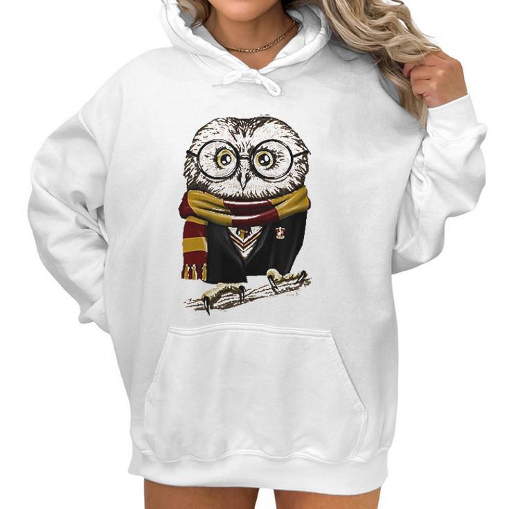 Owl Harry Pawter Magical Wizard Women Hoodie