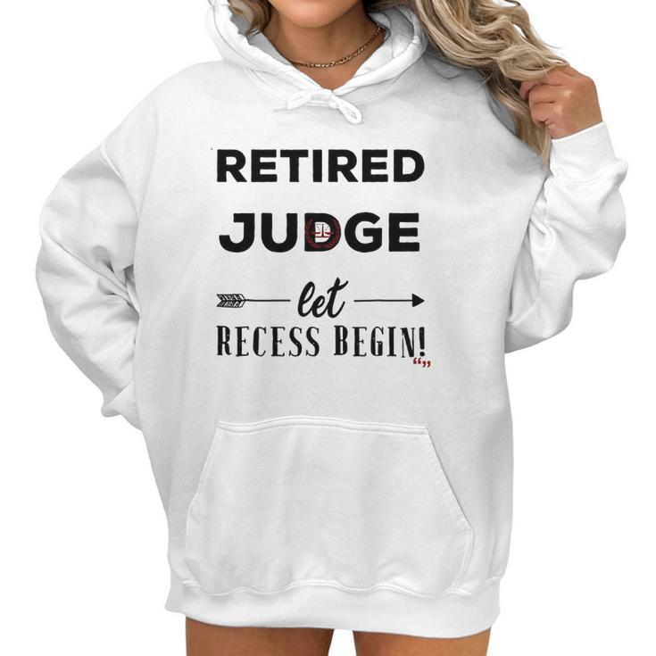 Retired Judge Best Law Coffee Cup Judges Women Hoodie