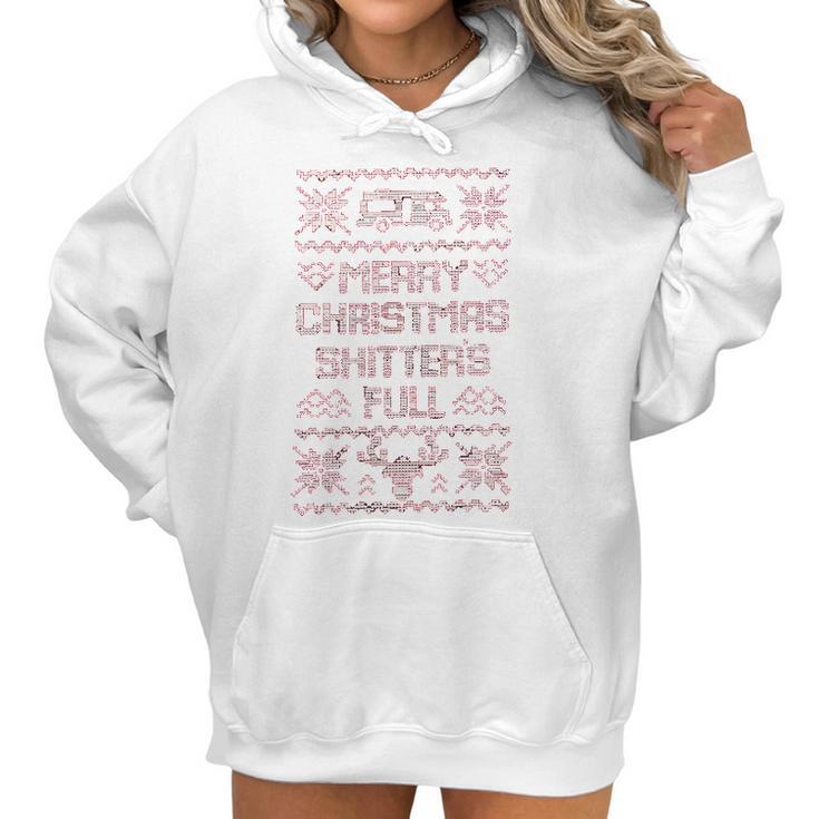 Shitter S Full Christmas CampingWomen Hoodie