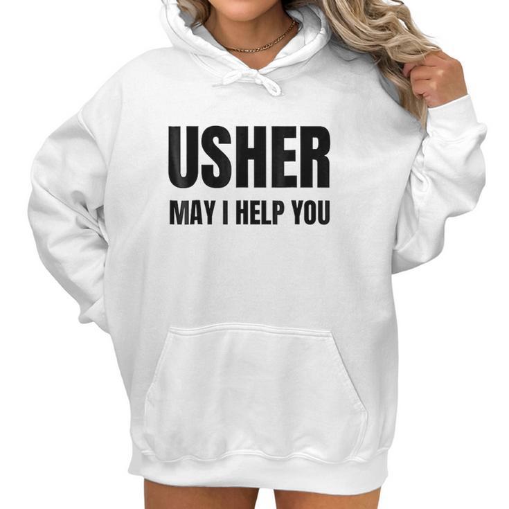 Usher Uniform Christians Gift Women Hoodie