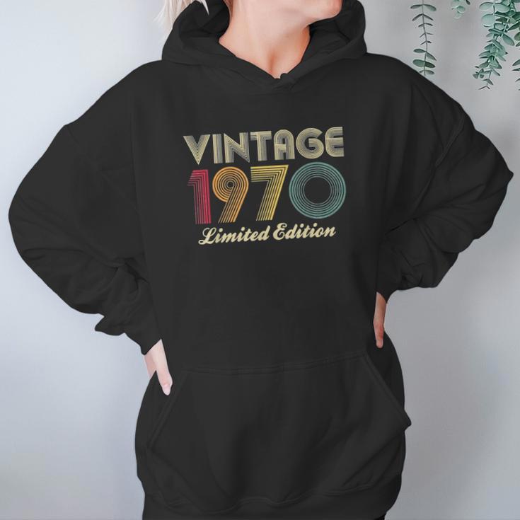 1970 50Th Birthday Gift Vintage Limited Edition Men Women Classic Women Hoodie Gifts for Her