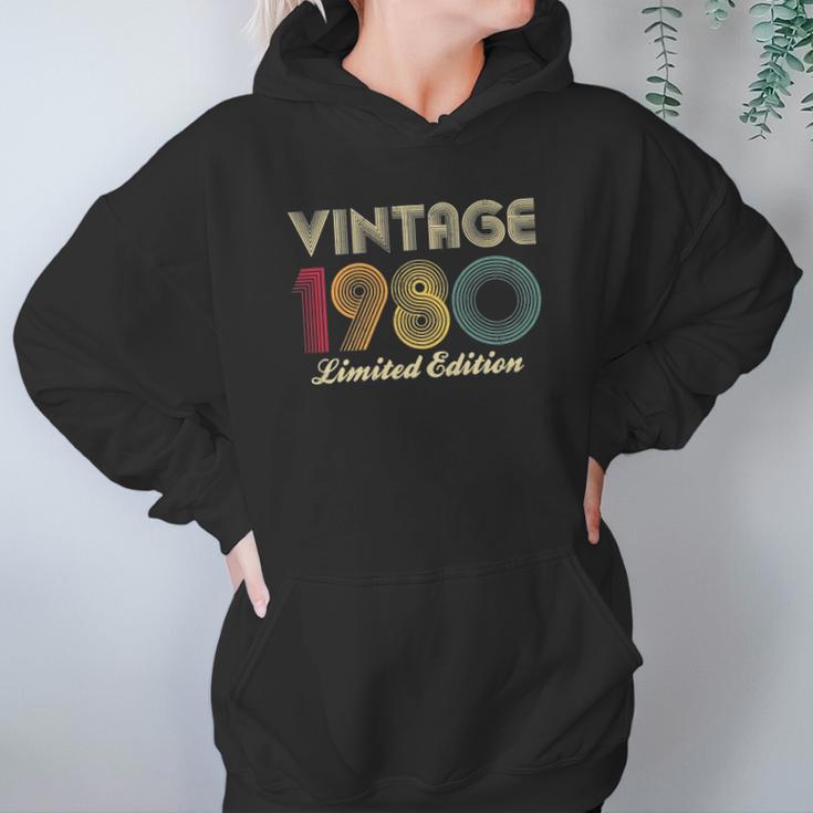 1980 41St Birthday Gift Vintage Limited Edition Men Women Women Hoodie Gifts for Her