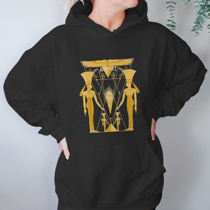 Ancient Egyptian Goddess Anuket Kemetic Women Hoodie Gifts for Her