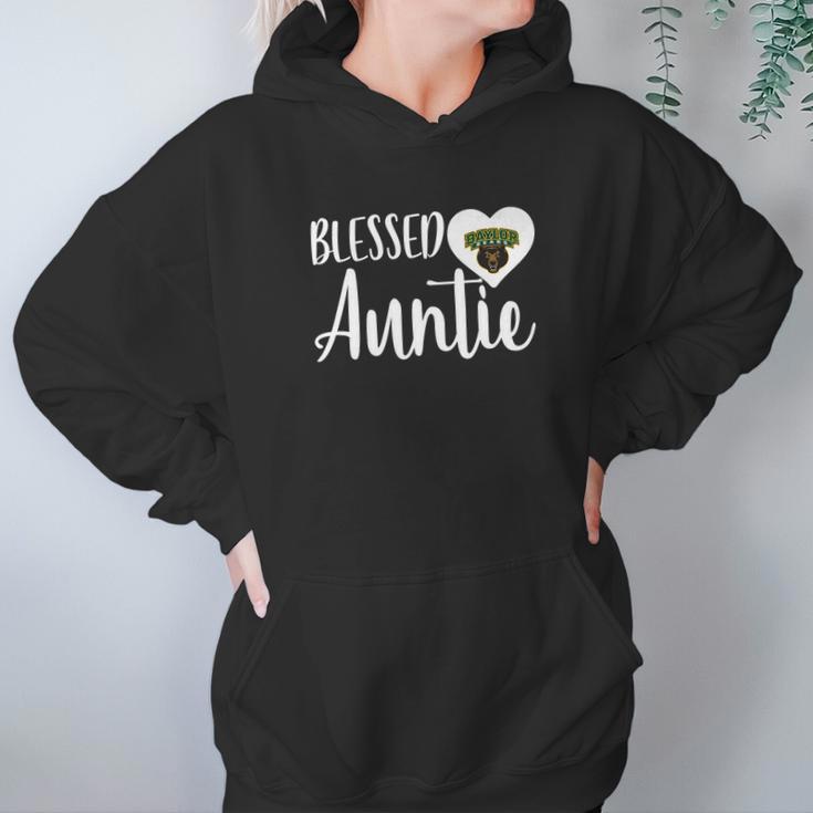 Baylor Bears Blessed Auntie Apparel Women Hoodie Gifts for Her