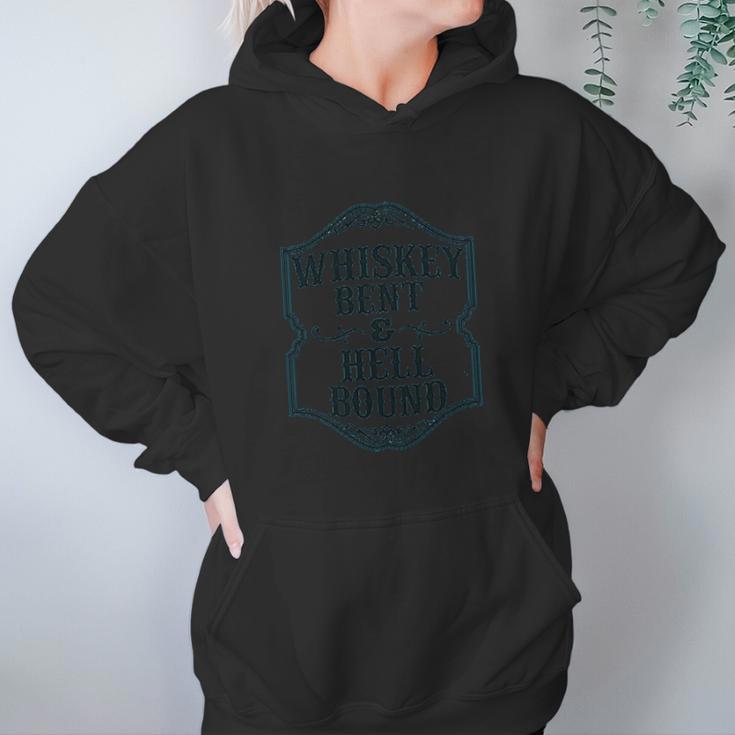 Bourbon Bound Whiskey Bent Women Hoodie Gifts for Her