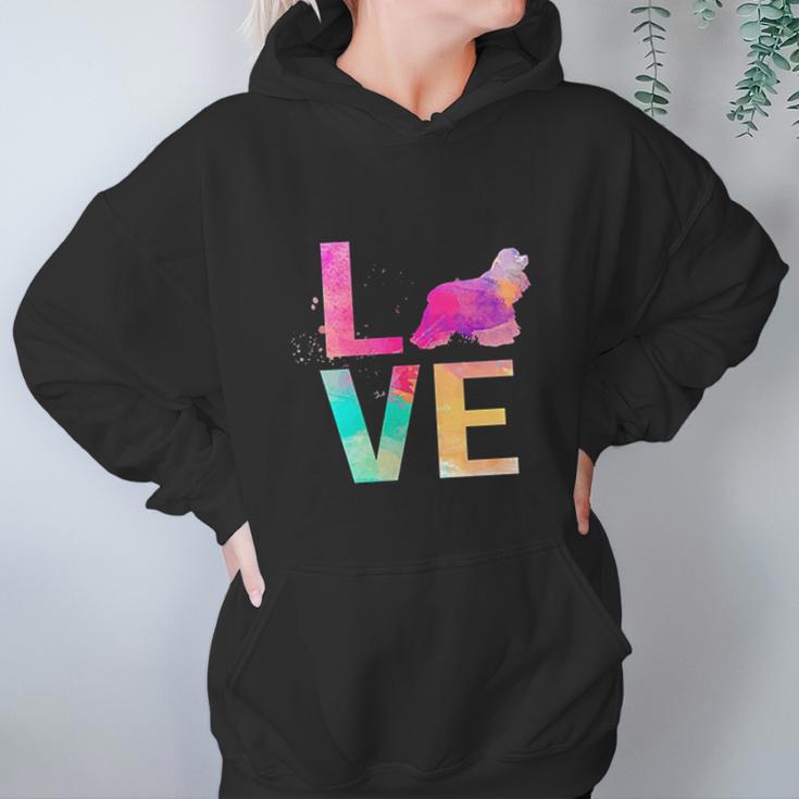 Colorful Cocker Spaniel Dog Mom Women Hoodie Gifts for Her