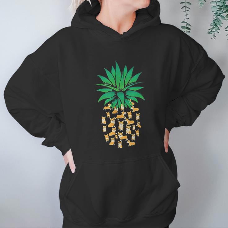 Cute Pembroke Welsh Corgi Dogs Pineapple Men Women Women Hoodie Gifts for Her