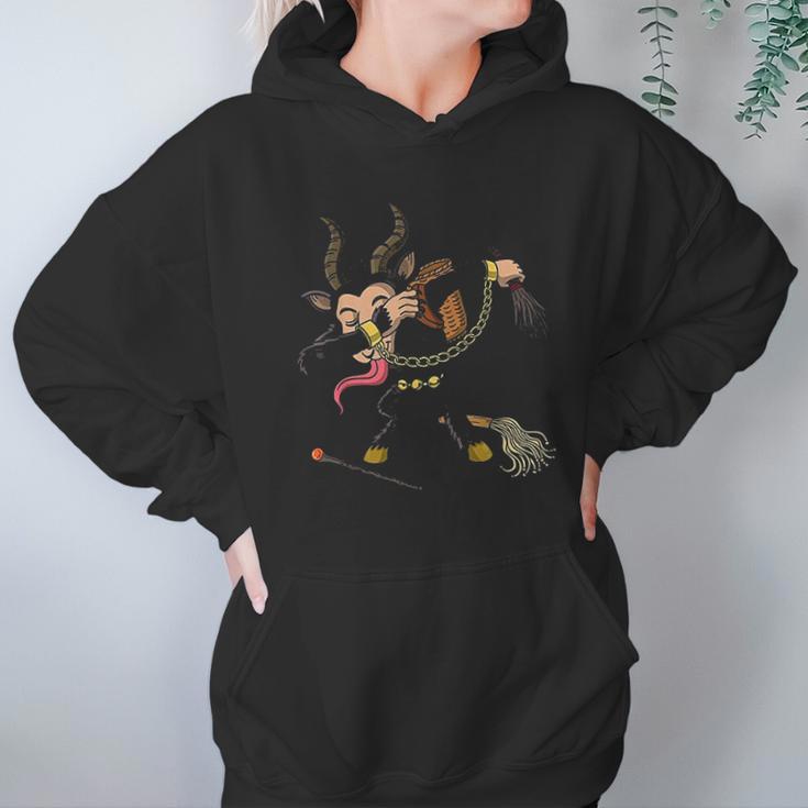 Dabbing Krampus Christmas Women Hoodie Gifts for Her