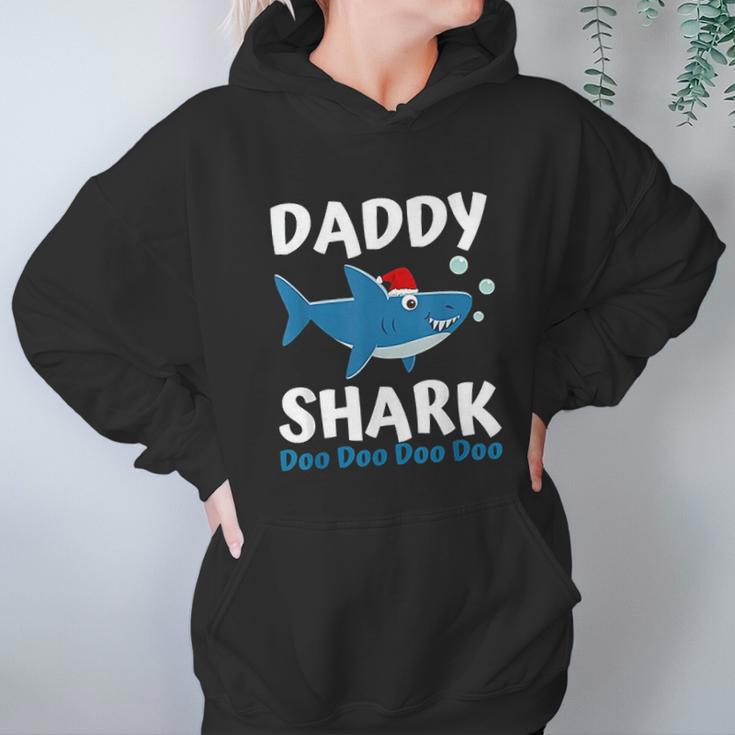 Daddy Shark Christmas Women Hoodie Gifts for Her