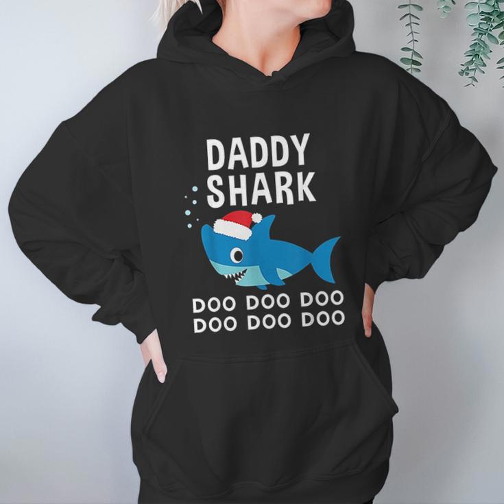 Daddy Shark Doo Doo Christmas Women Hoodie Gifts for Her