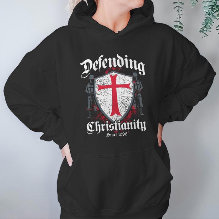 Defending Christianity - Christian Prayer Shirts Women Hoodie Gifts for Her