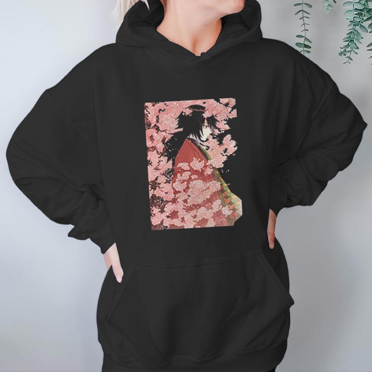 Demon Slayer Kimetsu No Yaiba Flowers Women Hoodie Gifts for Her