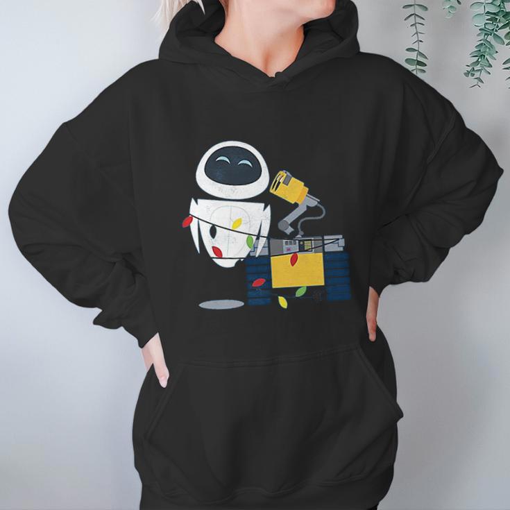 Disney Pixar Wall-E Eve Christmas Light Wrap Women Hoodie Gifts for Her