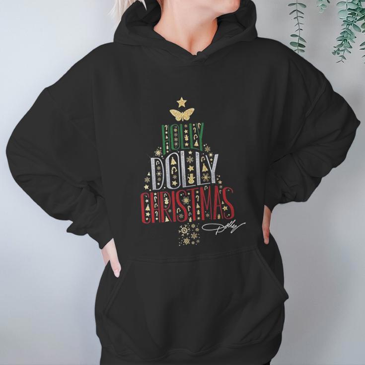 Dolly Parton Holly Dolly Christmas Women Hoodie Gifts for Her