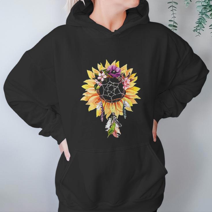 Dream Catcher Sunflower Flower Lover Dreamcatcher Women Hoodie Gifts for Her