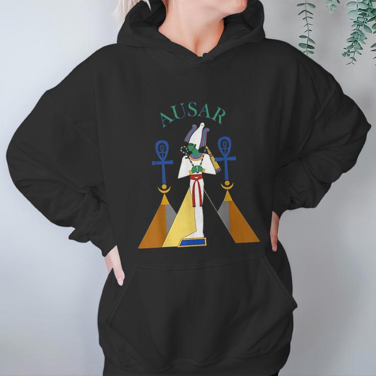 Egyptian God Osiris Ausar Kemet Kemetic Women Hoodie Gifts for Her