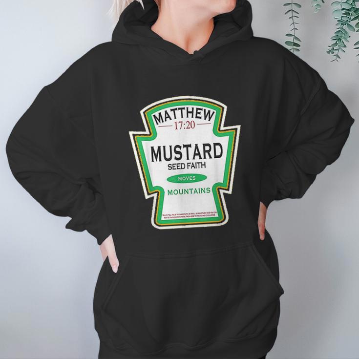 Faith As A Grain Of A Mustard Seed Christian Parody Women Hoodie Gifts for Her