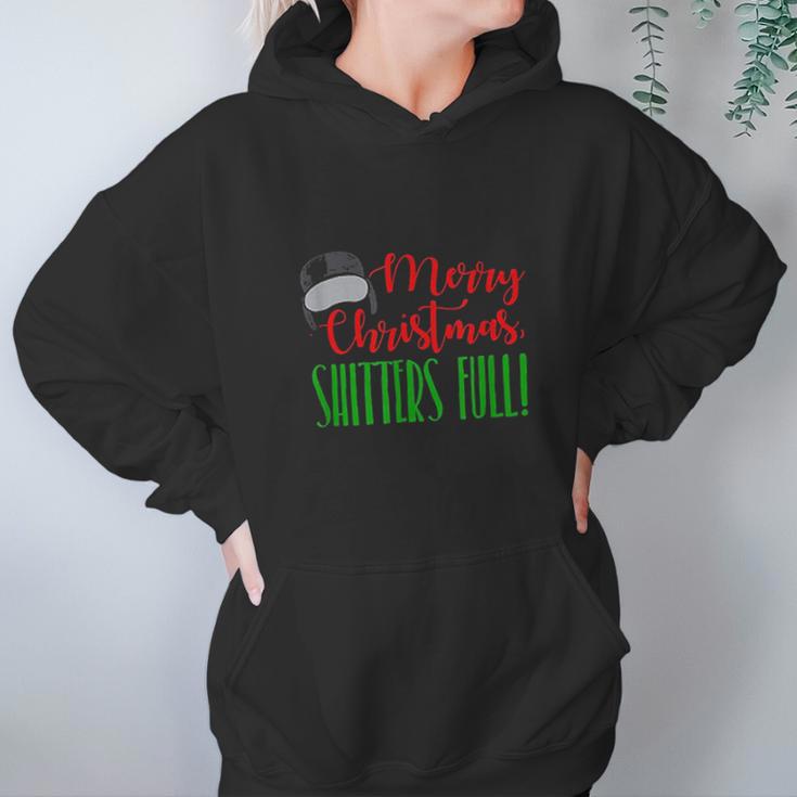 Funny Merry Christmas Quote Shitters Full Women Hoodie Gifts for Her