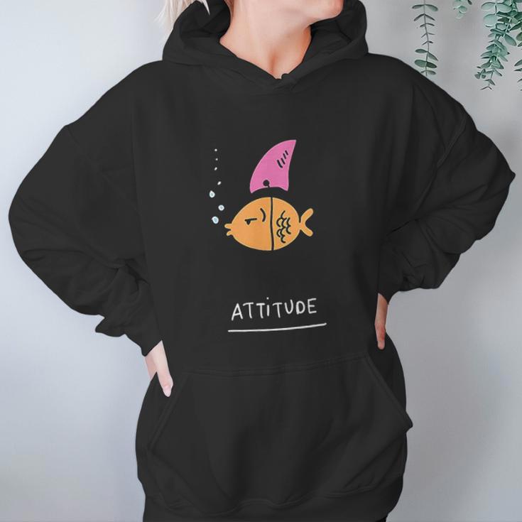 Funny Sassy Sarcastic Cute Shark Fin Women Hoodie Gifts for Her