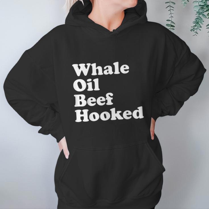 Funny Whale Oil Beef Hooked Women Hoodie Gifts for Her