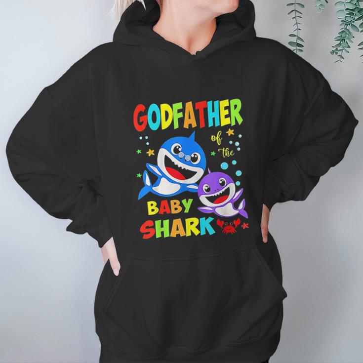 Godfather Of The Baby Shark Women Hoodie Gifts for Her