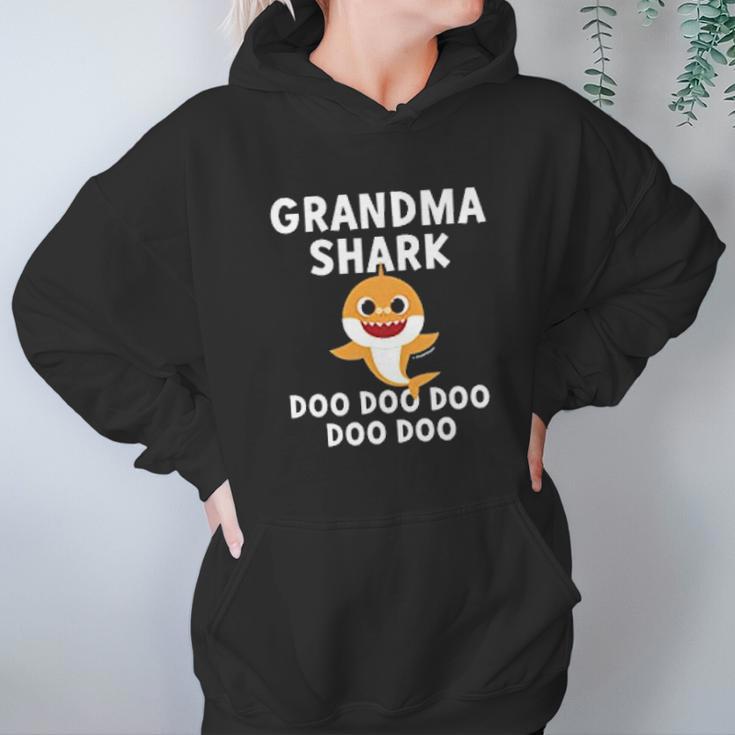 Grandma Shark Baby Shark Doo Doo Doo Women Hoodie Gifts for Her