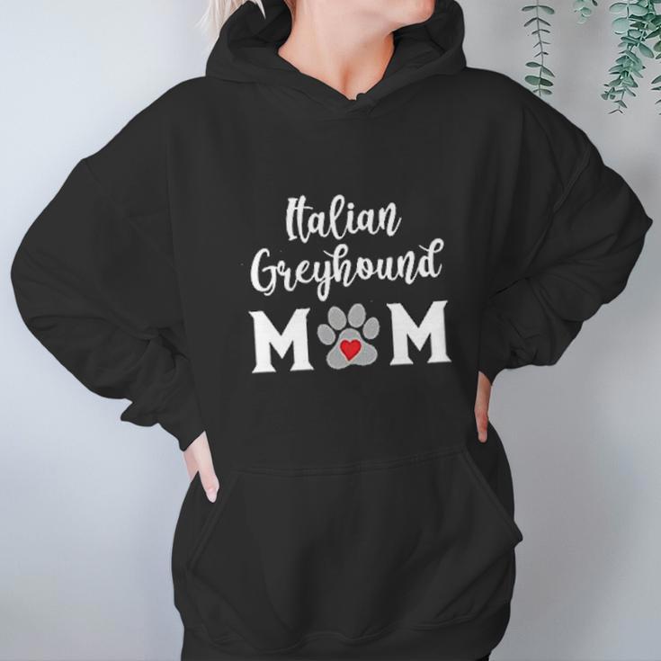 Italian Greyhound Mom Dog Lover Women Hoodie Gifts for Her