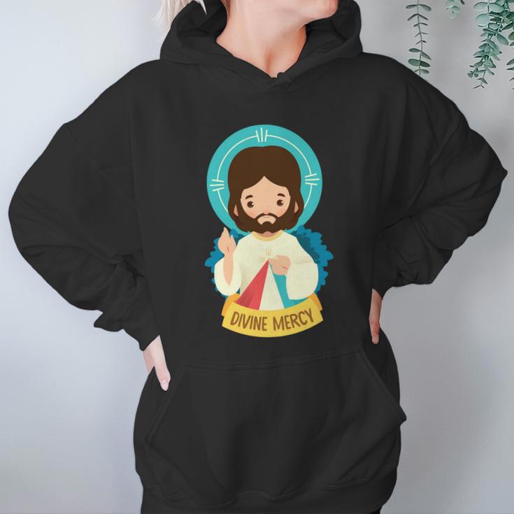 Jesus Divine Mercy Cute Women Hoodie Gifts for Her