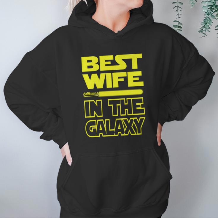 Womens Ladies Best Wife In The Galaxy Women Hoodie Gifts for Her