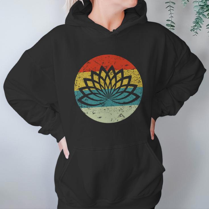 Lotus Flower Yoga Logo Women Hoodie Gifts for Her