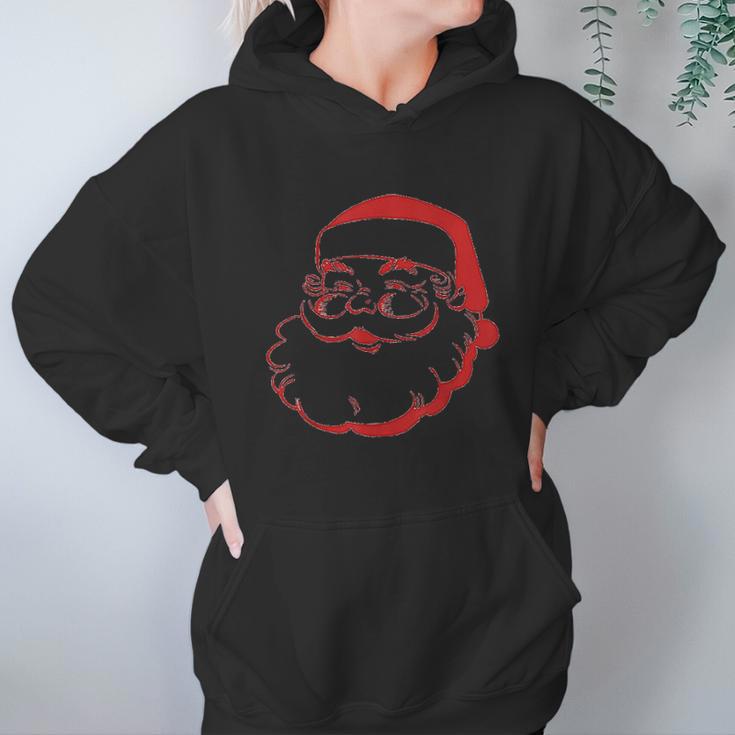 Merry Christmas Santa Claus Saint Nick Father Xmas Holiday Women Hoodie Gifts for Her