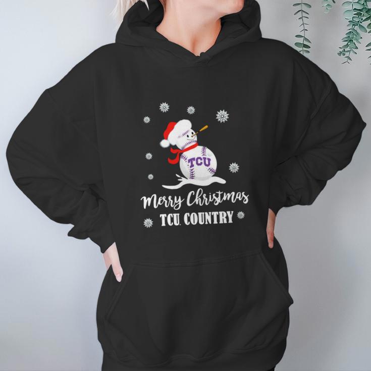 Merry Christmas Tcu Country Women Hoodie Gifts for Her