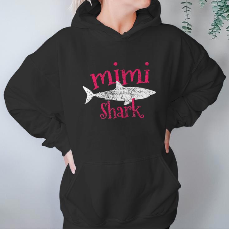 Mimi Grandmother Grandma Shark Gift Vintage Women Hoodie Gifts for Her