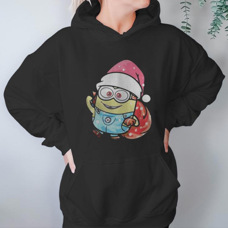 Minion Santa Christmas Women Hoodie Gifts for Her