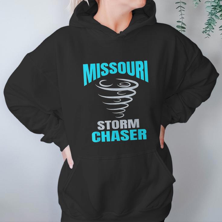 Missouri Storm Chaser Tornado Spotter Gift Women Hoodie Gifts for Her