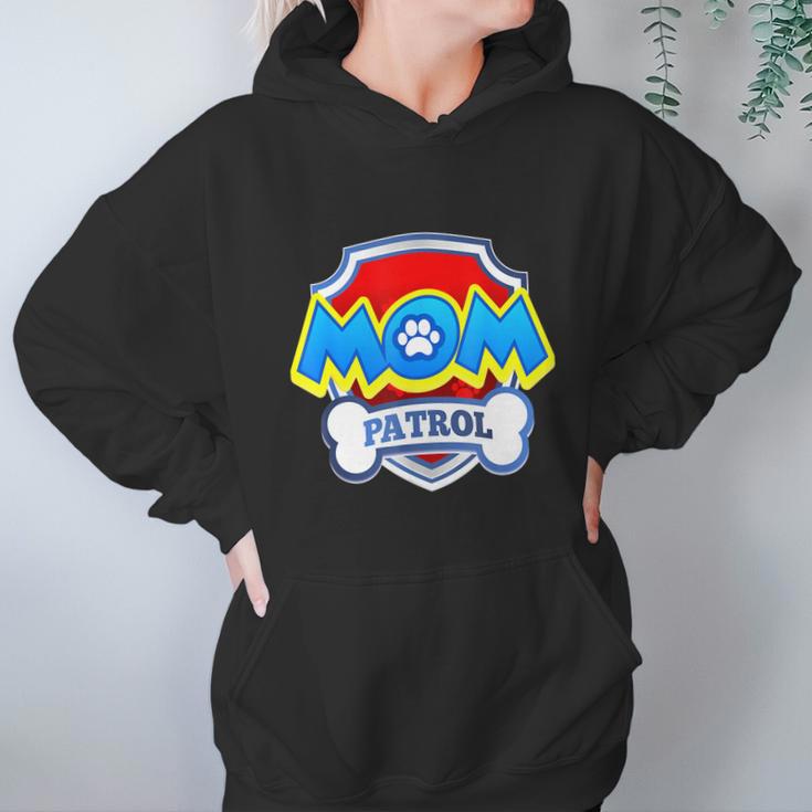 Mom Patrol Shirt Dog Funny Gift Birthday Party Graphic Design Printed Casual Daily Basic Women Hoodie Gifts for Her