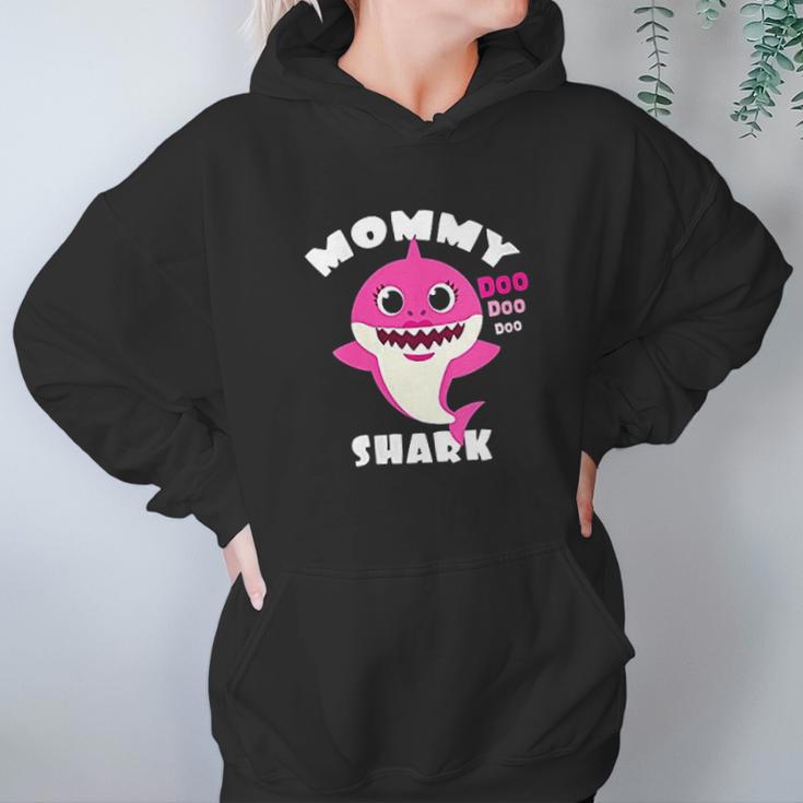 Mommy Shark Gift Cute Baby Shark Women Hoodie Gifts for Her