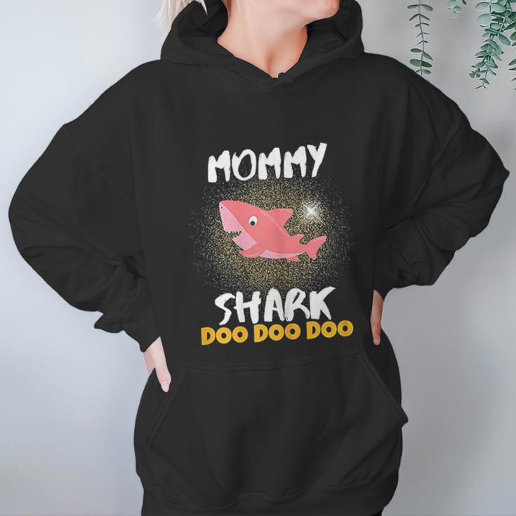 Mommy Shark Mothers Day Gift For Wife Birthday Christmas Women Hoodie Gifts for Her