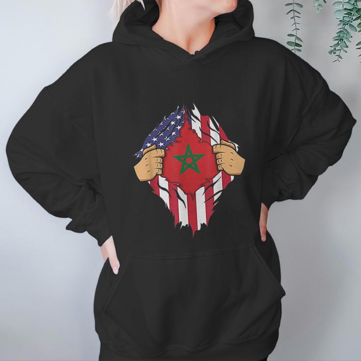 Moroccan Flag Morocco Men Women Kids Gift Women Hoodie Gifts for Her