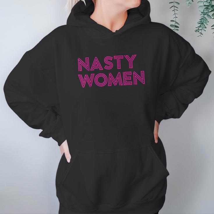 Nasty Women Pink Color Art Women Hoodie Gifts for Her