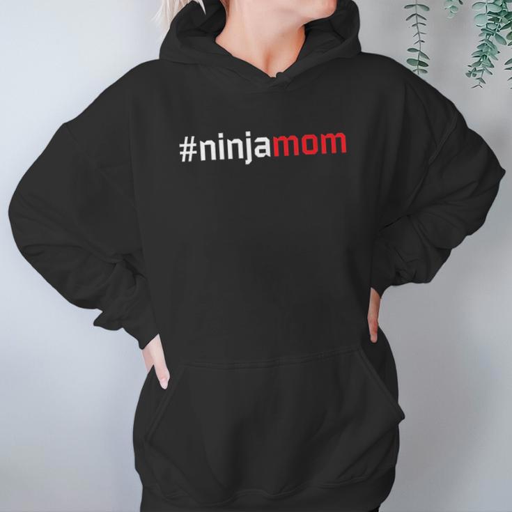 Ninja Mom Matching Family Party Ninja Warrior Cute Women Hoodie Gifts for Her