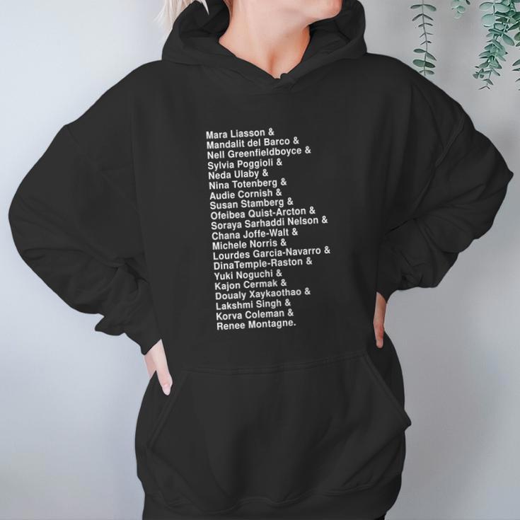 The Women Of Npr T-Shirt Women Hoodie Gifts for Her