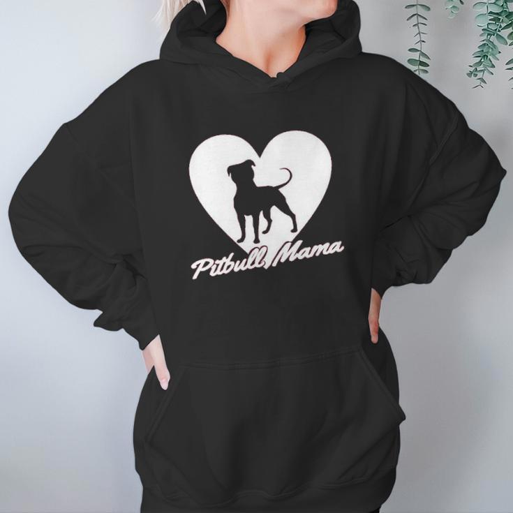 Pitbull Mama Pitt Bully Dog Lover Gift Game Women Hoodie Gifts for Her