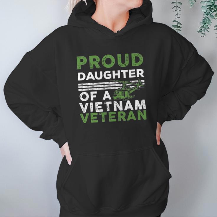 Proud Daughter Of A Vietnam Veteran War Soldier Women Hoodie Gifts for Her