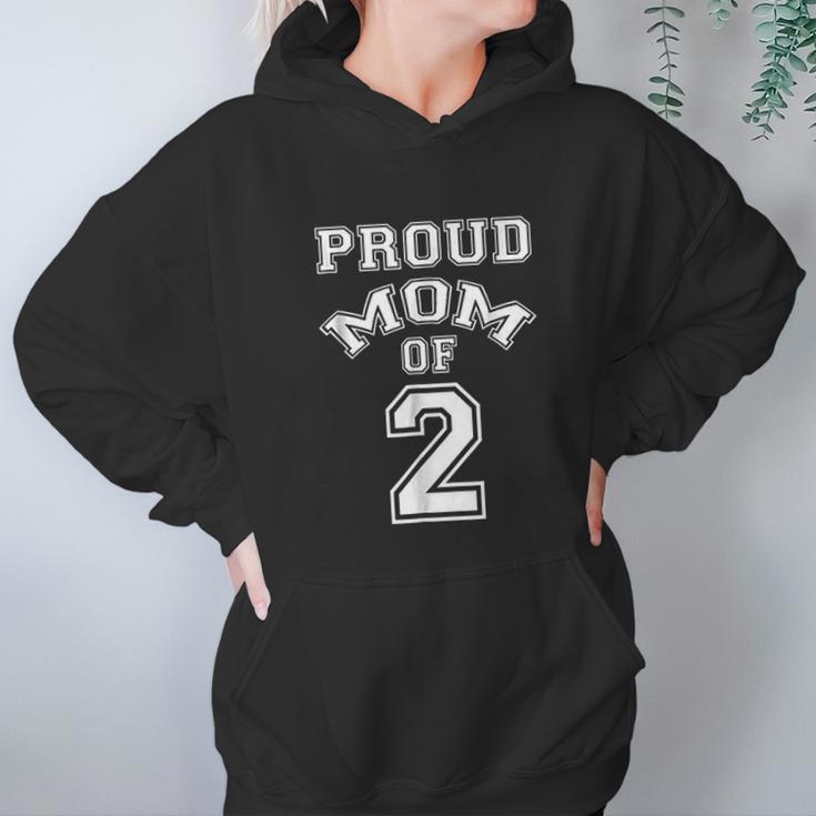 Proud Mom Of 2 Mothers Day Gift Women Hoodie Gifts for Her