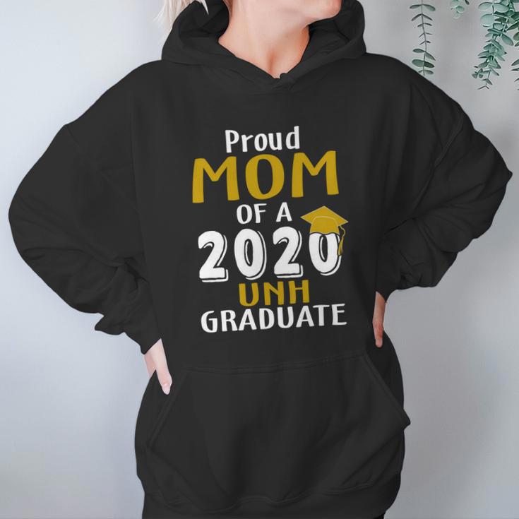 Proud Mom Of A 2020 Unh University Of New Hampshire Graduate Women Hoodie Gifts for Her